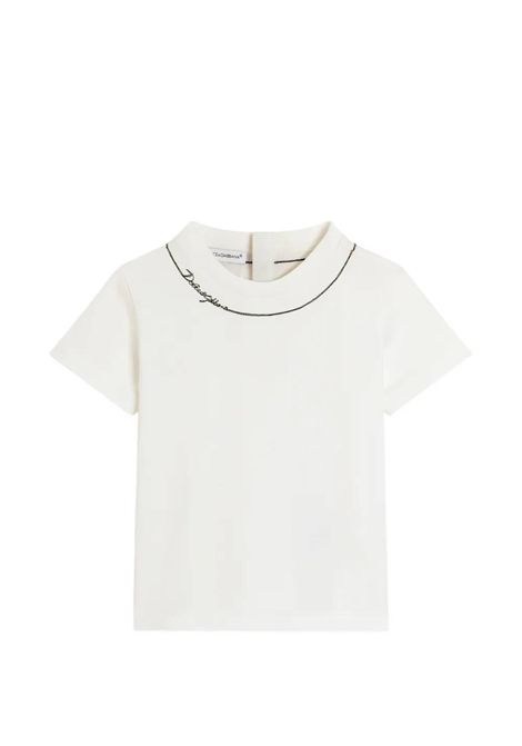 T-shirt con logo DOLCE & GABBANA KIDS | L1JTHO G7QK1W0111
